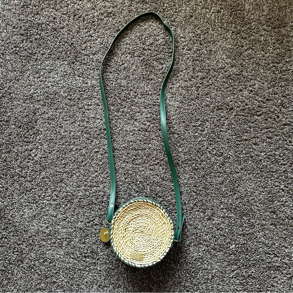 New with Tags Bath & Body Works Woven Crossbody Bag